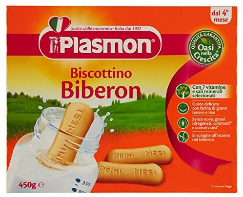 Children & Infants: Biscotti Plasmon 320 gr (11.28 oz) “Imported