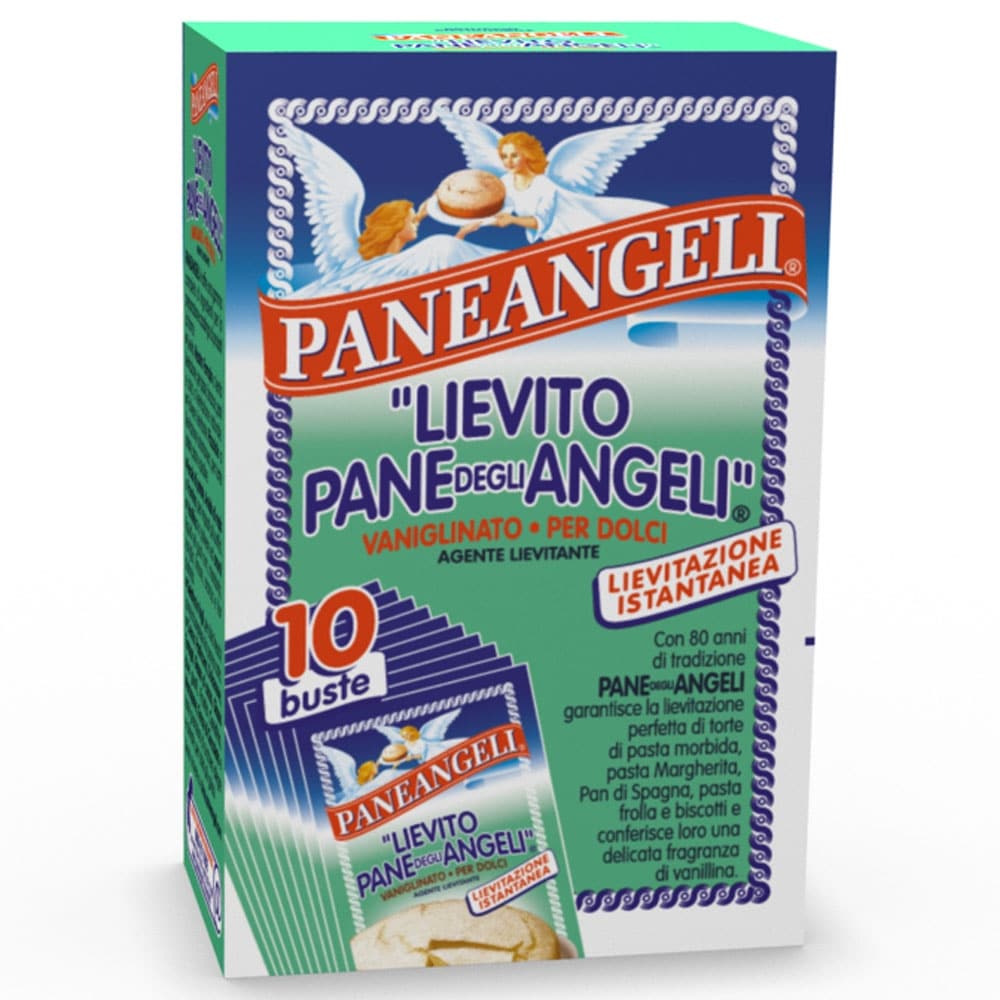 Flour: Paneangeli Lievito Vanigliato Per Dolci - Pane Degli Angeli Yeast -  10 count (5.64oz)