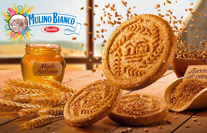 Mulino Bianco Wholemeal Buongrano Cookies 350gr (12.34oz) by