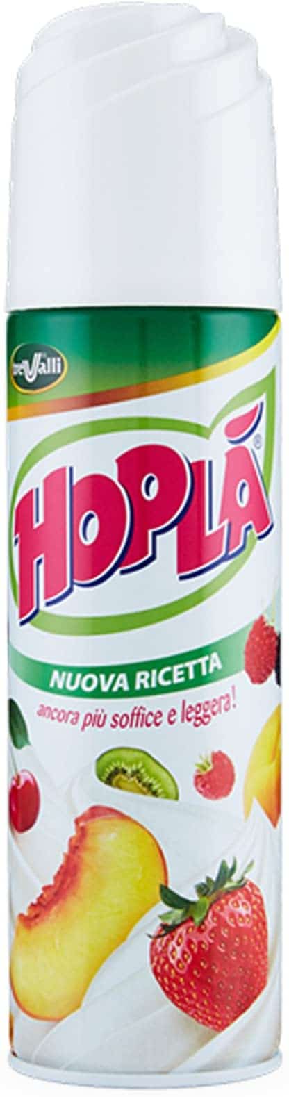 Sauce: PANNA MONTATA SPRAY HOPLA' ML.250 – Sweetened whipped cream  “Imported from Italy” – Terra World Wide