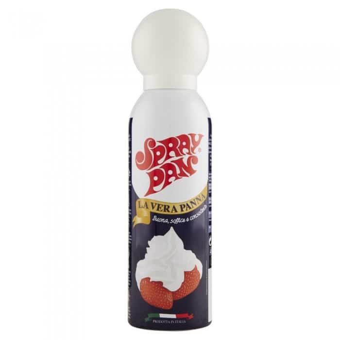 Sauce: SPRAY PAN PANNA GOLD ML.250 - Sweetened whipped cream “Imported from  Italy”