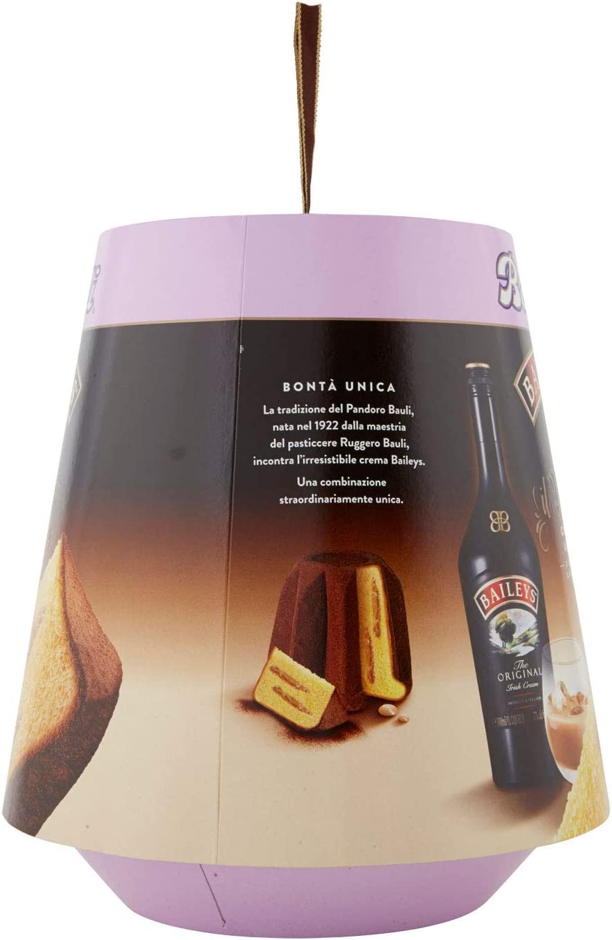 Italian Dessert: Bauli Le Specialità – Pandoro Baileys with Baileys Cream –  Christmas Sweets Traditional Ingredients and Excellent Made in Italy  Quality (Panettone Baileys, 750 gr) – Terra World Wide