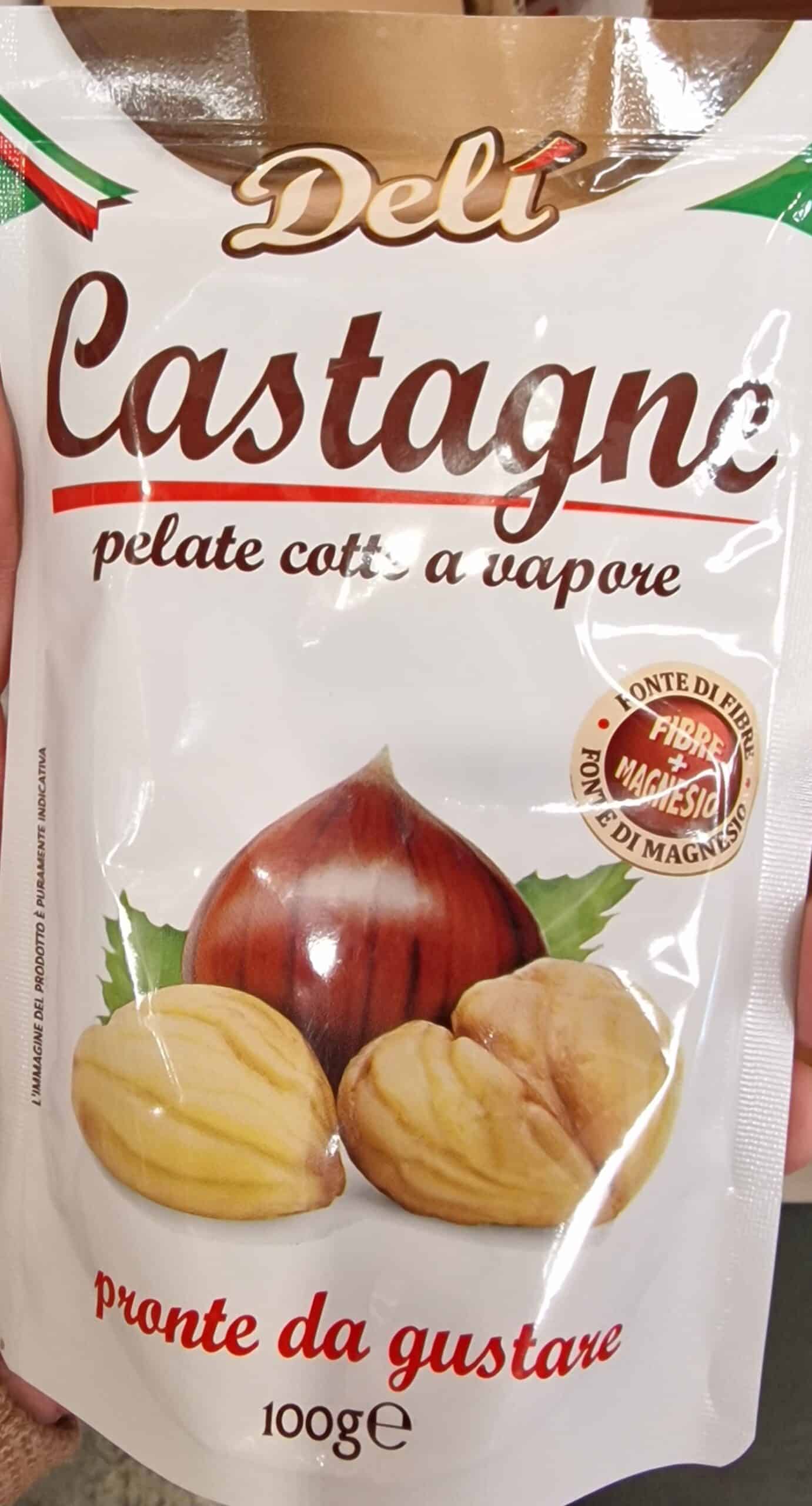 Fruit: Castagne morbide Sgusciate – Shelled soft chestnuts 100gr “Imported  from Italy” – Terra World Wide